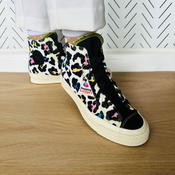 ❤️❤️Rare Converse Chuck 70 Hi Welcome To The Wild Eggs 6.5 Women's Shoes 572369C - Picture 3 of 13